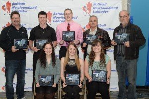 2013 Softball Newfoundland Labrador Award Winners